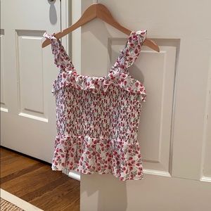 Jcrew Liberty print top